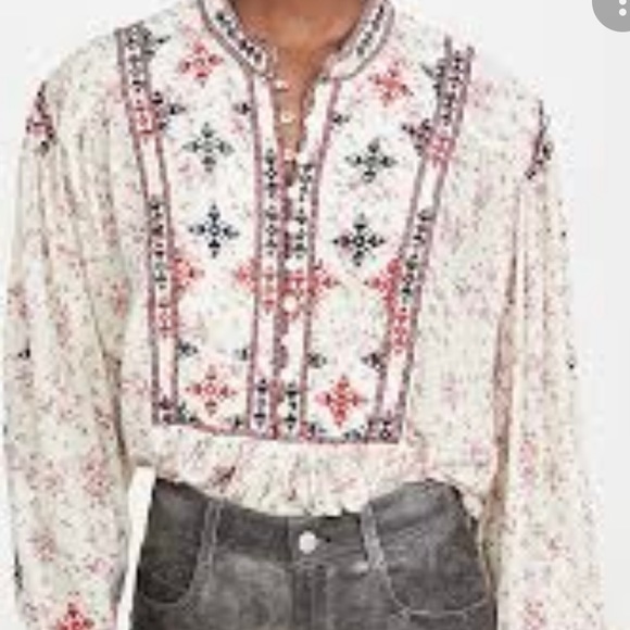 Isabel Marant Étoile Ivayo blouse size 44 new without tag - Picture 2 of 11